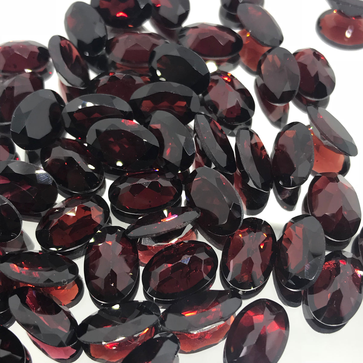 Garnet 8X12 MM Oval Faceted – Gemworldonline