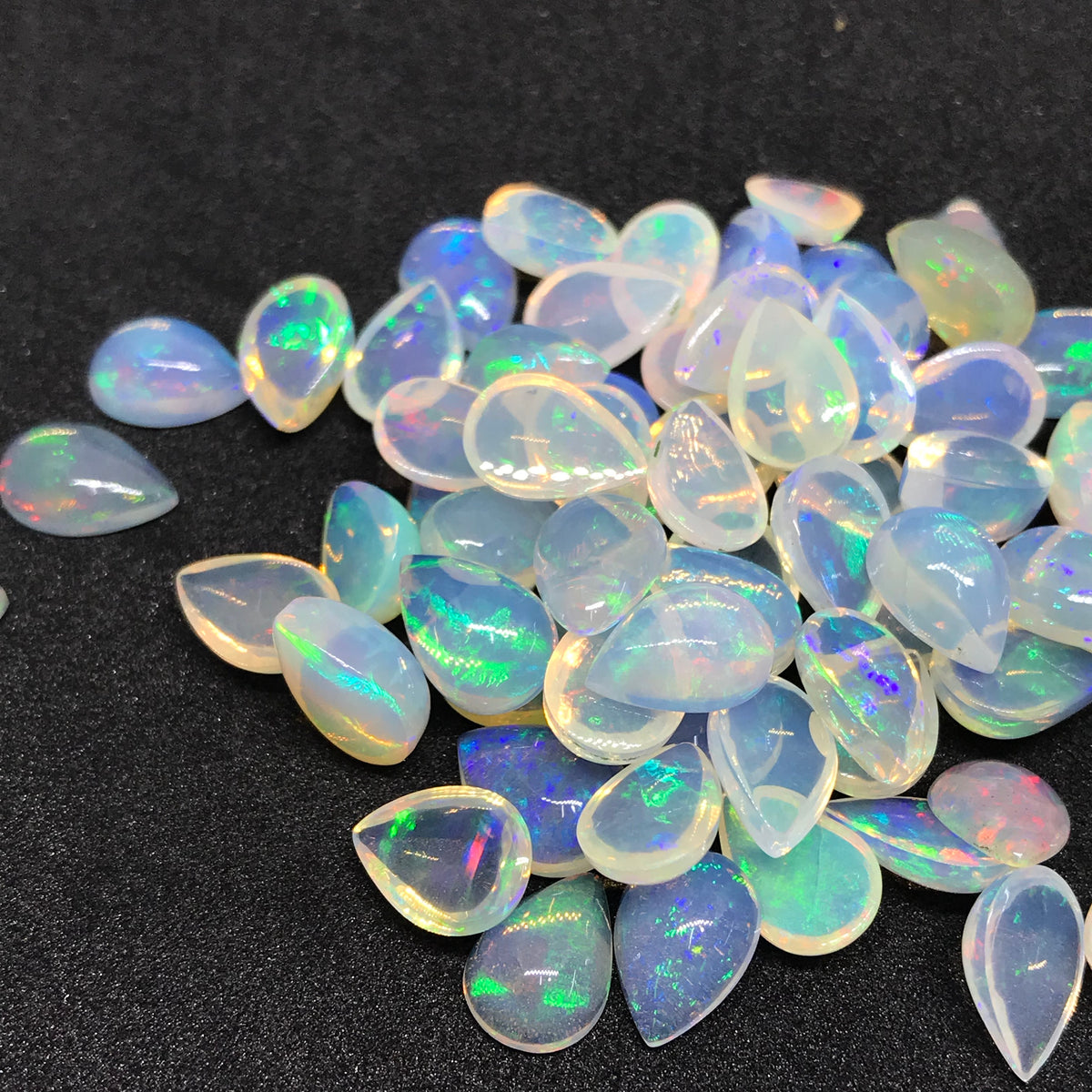 Buy Ethiopian Opal 4mm to 7mm Tyre Shape Faceted Beads