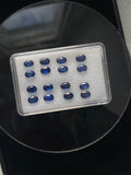 Kyanite 6X4 Oval set Faceted