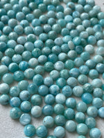 Larimar 6 MM Round Cabochons