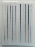 Blue Sapphire 1.5 MM Round Line