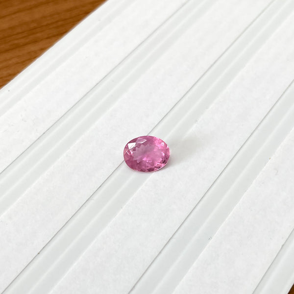 Pink Tourmaline 7X9 Oval Faceted