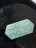 Aquamarine Carved Big size
