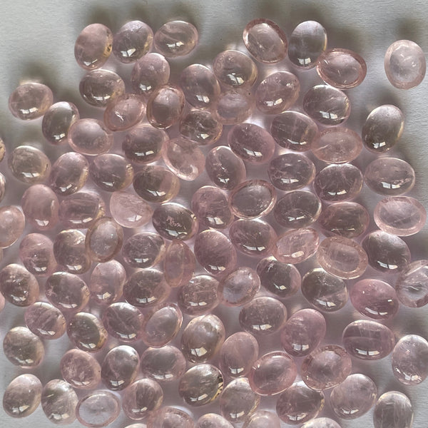 Morganite 7X9MM Oval Cabochons