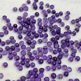 Amethyst Round Cabochons 10 Pcs set