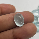 Aquamarine Cabochons 9.5-14.5MM Oval