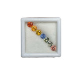 Multi Sapphire 4.5-5 MM Round Faceted Line