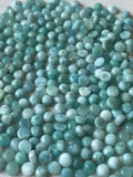 Larimar 5 MM Round Cabochons