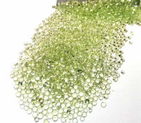 Peridot 2 MM Round Faceted 10 Pcs Lot