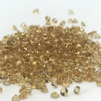 Citrine Small size 2 MM Round Faceted lot of 10 pieces
