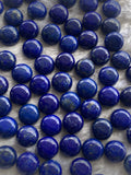 Lapis lazuli 8 MM Round Cabochons Lot of 10 pieces