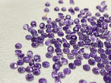 Amethyst 4 MM Round Faceted 10 PCS lot