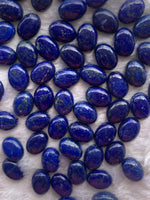Lapis lazuli 5x7 MM Oval Cabochons Lot of 10 pieces