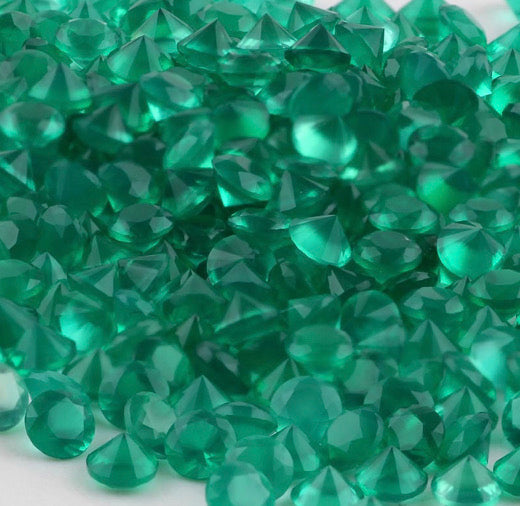 Green Onyx 2 MM Round Small Size| Lot from 100 pieces