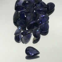 Iolite 6x9 Pear shape Faceted