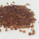 Citrine Small size 1.75 MM Round Faceted Lot of 10 pieces