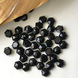 Black Onyx 8 MM Hexagon Special Cut