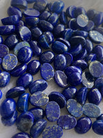 Lapis lazuli 4x6 MM Oval Cabochons Lot of 10 pieces