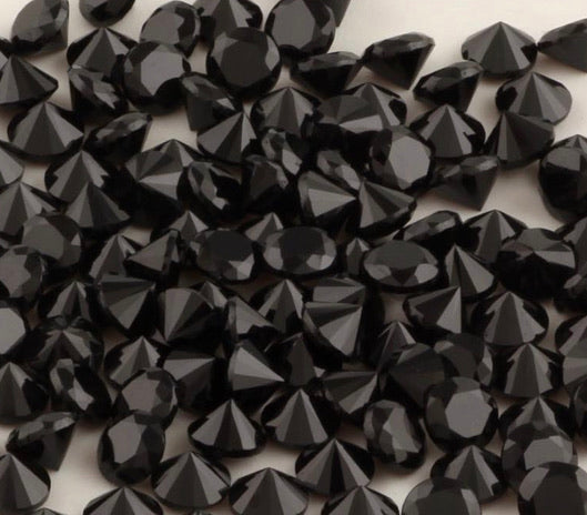 Black Spinel 2 MM Round Small Size| Lot from 100 pieces
