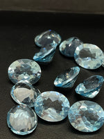 Sky Blue Topaz 10X12 Oval Faceted