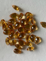 Citrine 8X12 MM Pear Shape Faceted