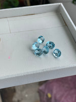 Sky Blue Topaz 8X10 Oval Faceted