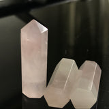 Rose Quartz Wands/ Pencil Healing Crystals