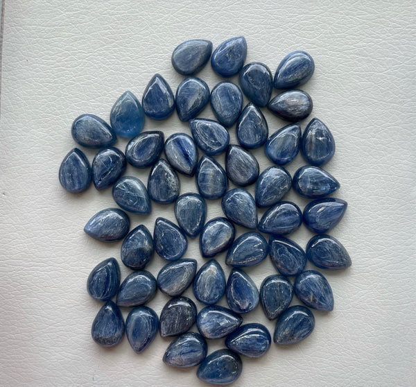 Kyanite 7X10 MM Pear Shape Cabochons